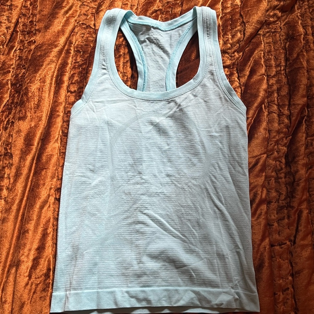 Lululemon Light Blue Women's Tank Top